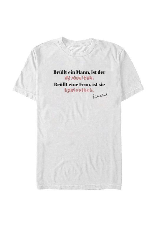 Hildegard Knef - Hysterisch White - T-Shirt | Neutral-Image